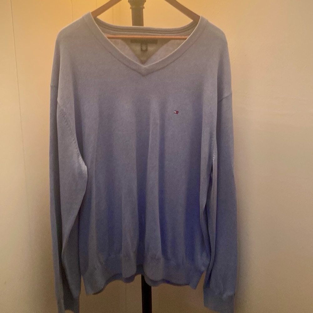 Men’s Tommy Hilfiger Baby Blue Sweater